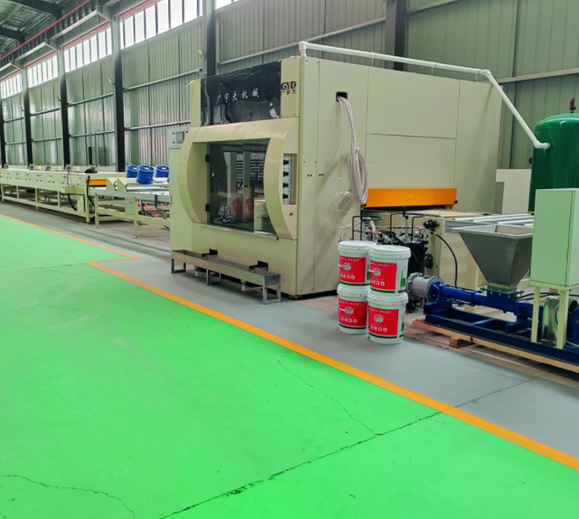 Exterior Wall Insulation And Decoration Integrated Panel Equipment