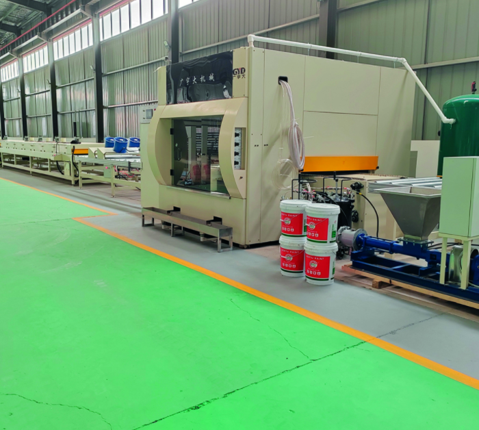 Exterior Wall Insulation And Decoration Integrated Panel Equipment
